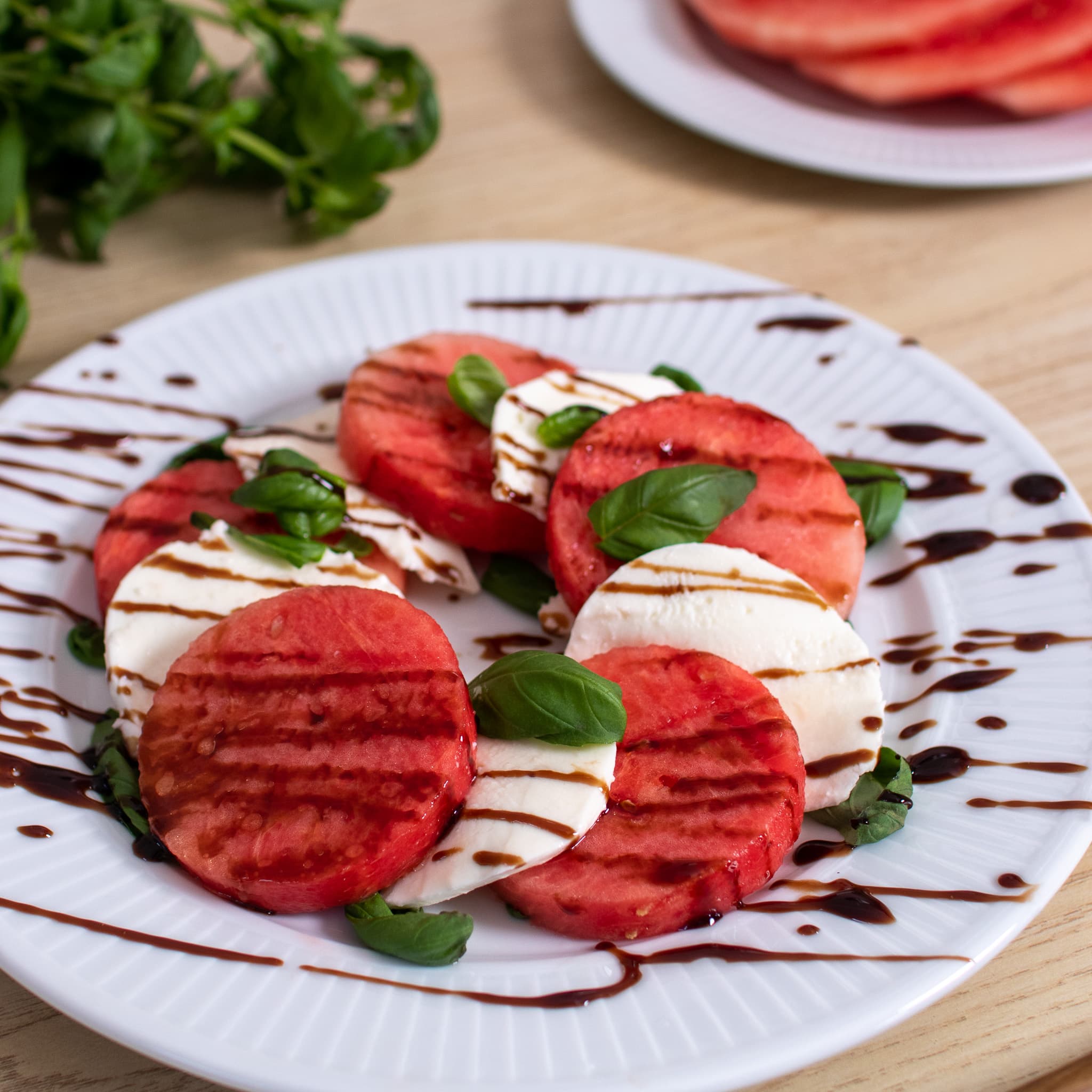 Caprese med vannmelon