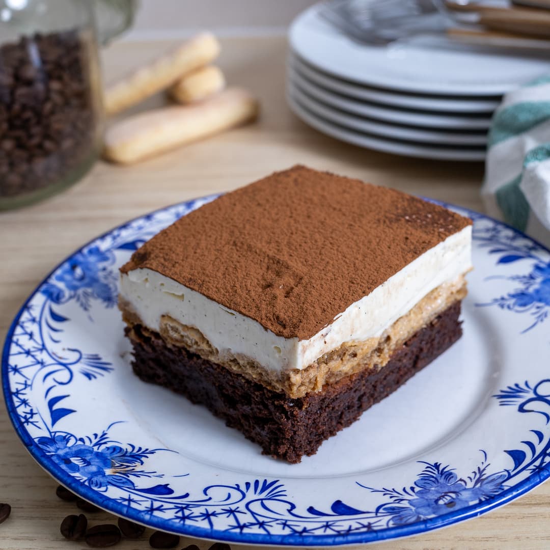 Tiramisu Brownies