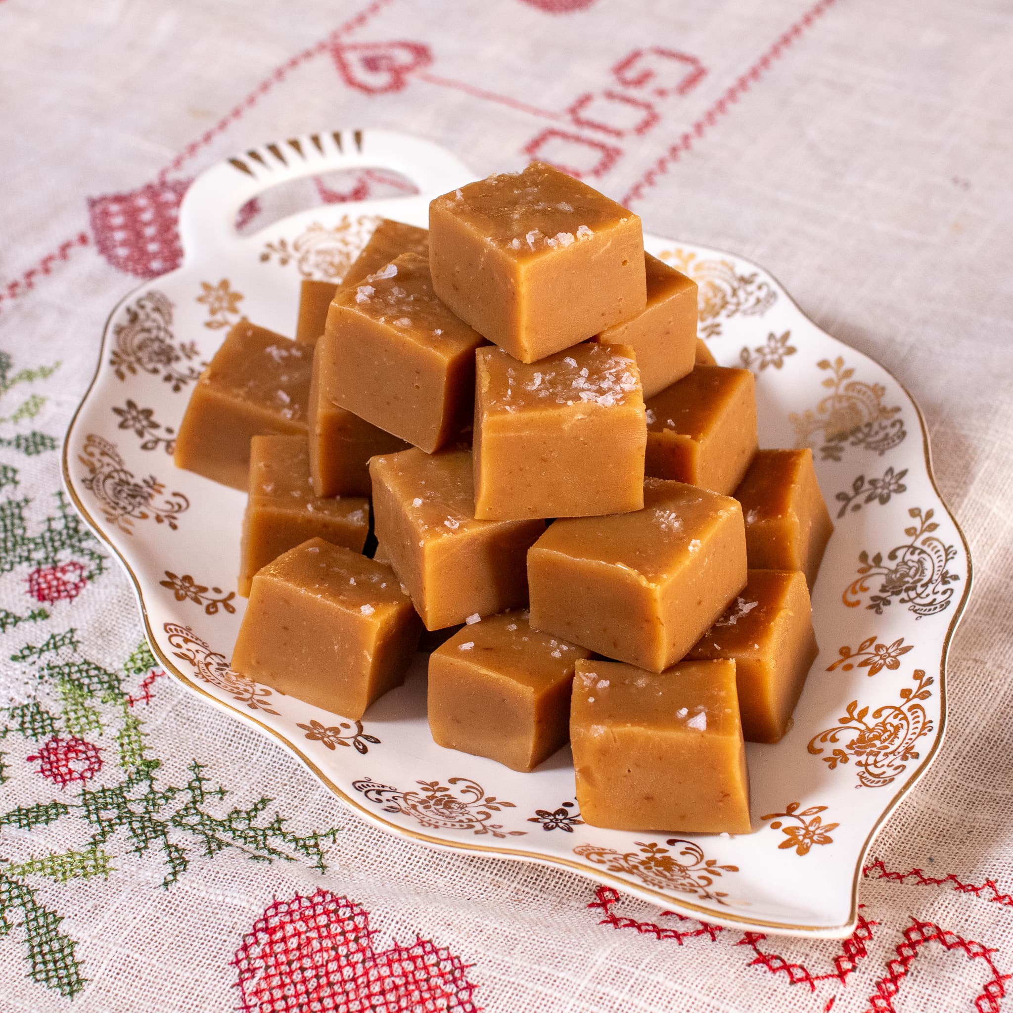 fudge med salt karamell