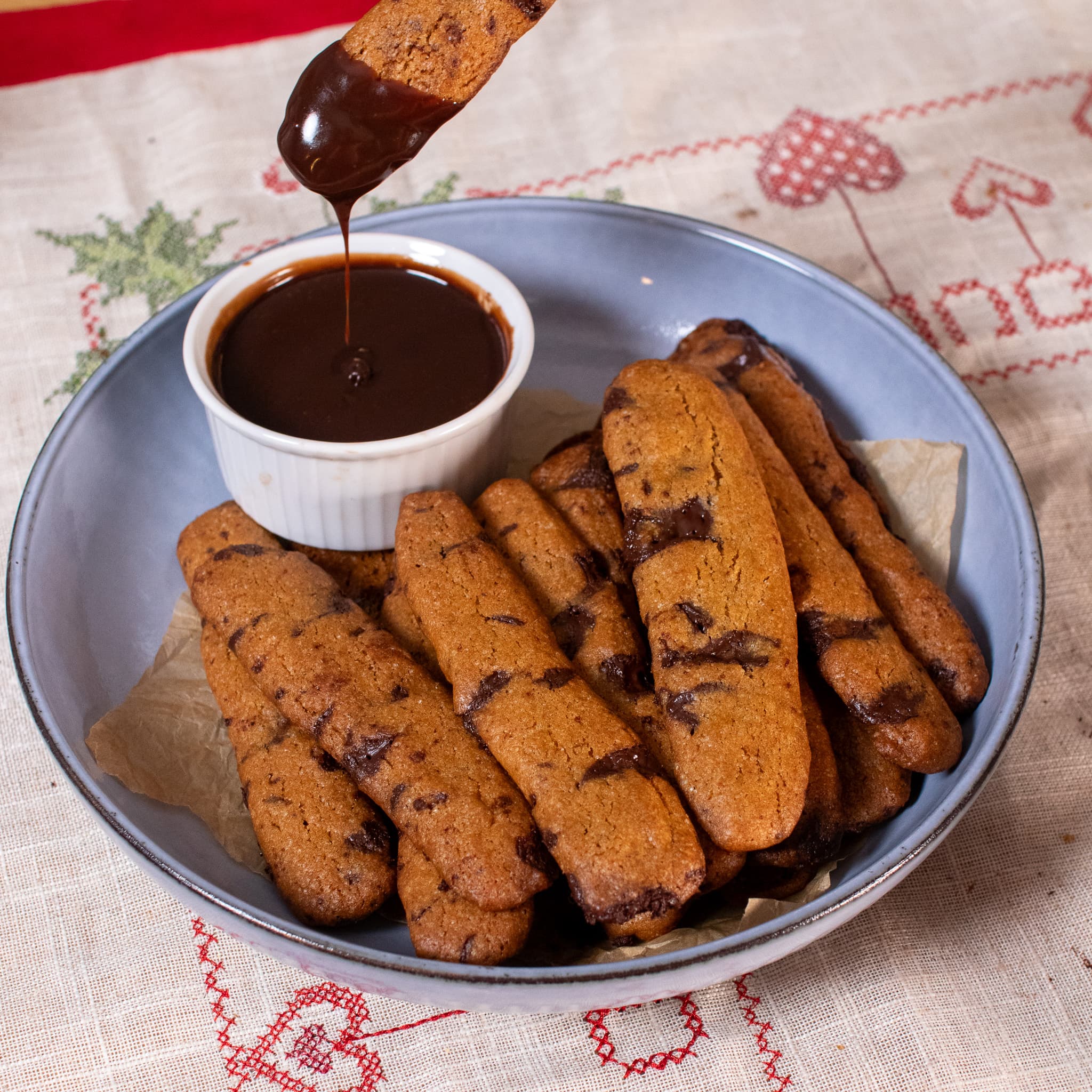 chocolate chip cookie fries