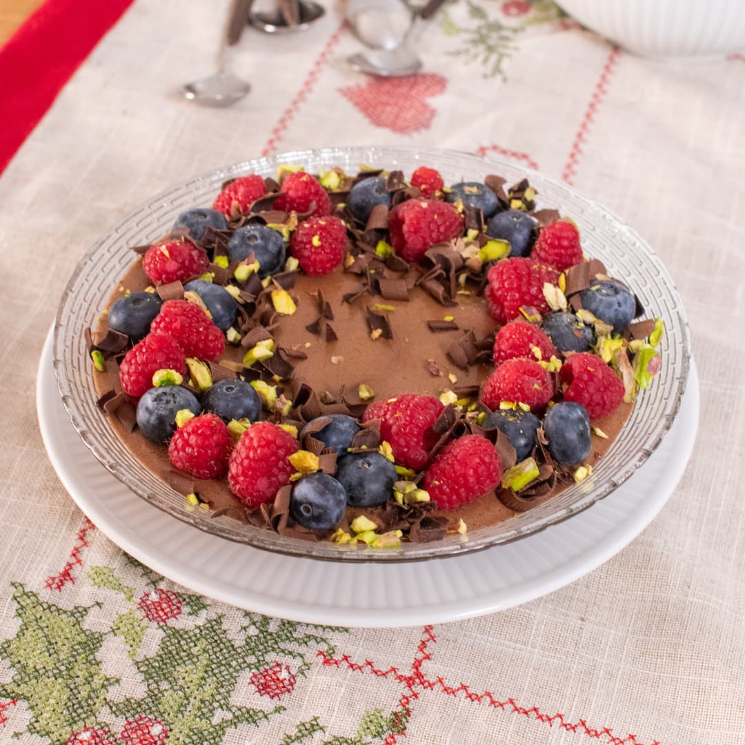 Sjokolademousse - med kun 3 ingredienser