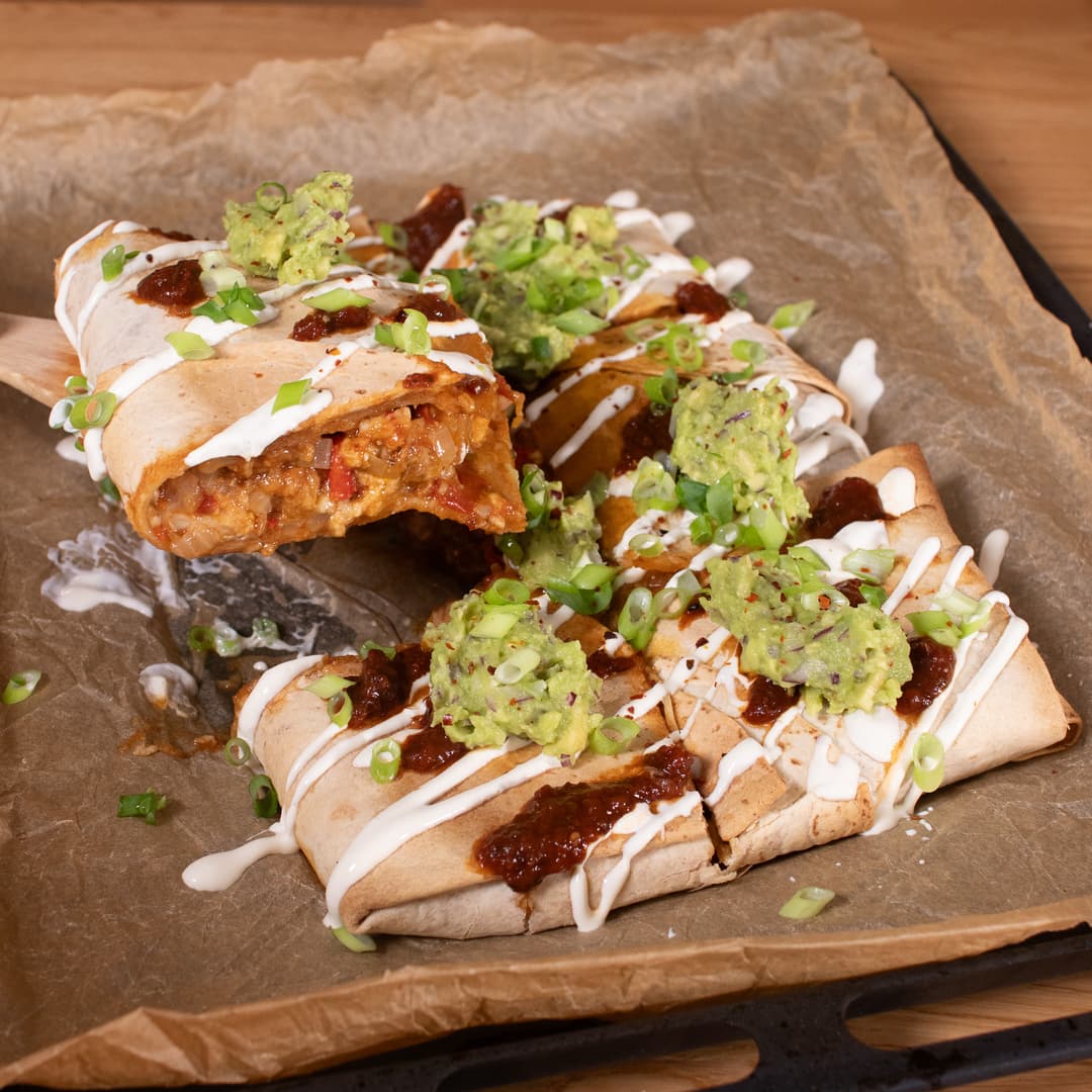 Quesedilla i langpanne